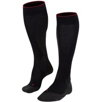 Falke HR2 Damen Socken Horse Riding W KH Funktionsgarn Antiblasen 1 Paar, Schwarz (Black-Mix 3010), 35-36