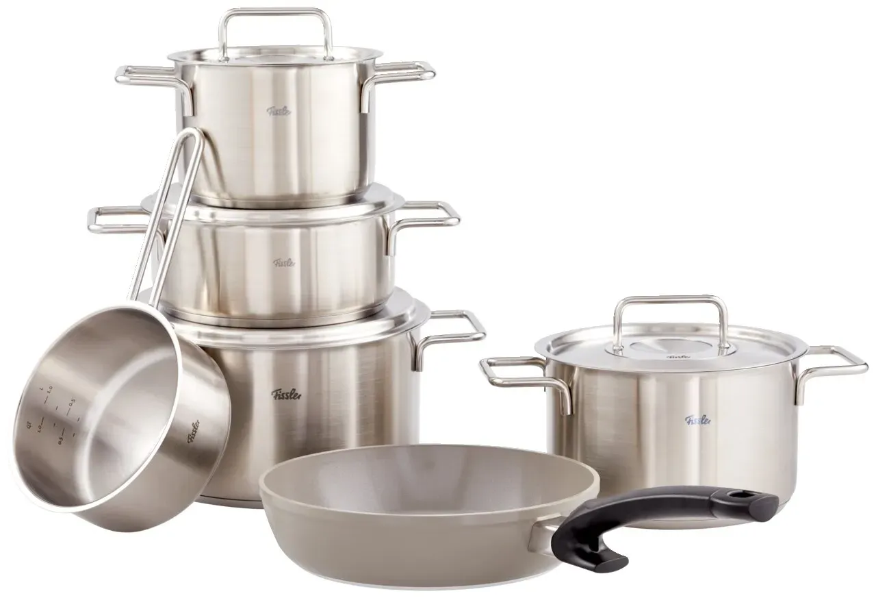 Fissler Topfset  5-tlg. PURE + Gratis Bratpfanne Ceratal 24cm - D ca. 24.00