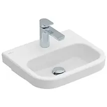 Villeroy & Boch Architectura Handwaschbecken 437346R1, weiß mit Hahnloch, ohne Überlauf