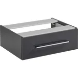 Fackelmann Waschbeckenunterschrank HYPE 3.0 60 x 49 x 21 cm Anthrazit