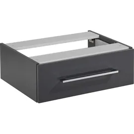 Fackelmann Waschbeckenunterschrank HYPE 3.0 60 x 49 x 21 cm Anthrazit