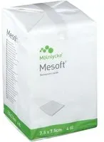Mesoft S Compresse Non-Stérile Non-Tissé 4 Couches 7.5x7.5cm 157100 Compresses 4x100 pc(s)