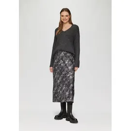 s.Oliver Maxirock mit trendy Animal-Muster s.Oliver ASPHALT