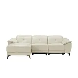 Uno Ecksofa mit Relaxfunktion Eva , grau , Maße (cm): B: 255 H: 78 T: 171.0