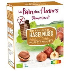 Blumenbrot Knusperbrot Haselnuss bio
