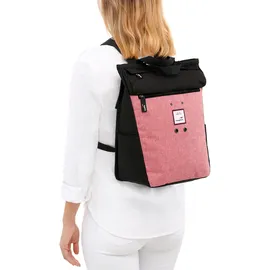 KangaROOS Cityrucksack Pink/Schwarz