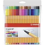 Stabilo point 88 sortiert, 40er-Set (8840-1)