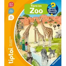 Ravensburger tiptoi® Wieso? Weshalb? Warum? - Tiere im Zoo