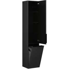 Burgbad Eqio Hochschrank 176,0 x 35,0 x 32,0 cm Dunkelgrau Matt Eiche