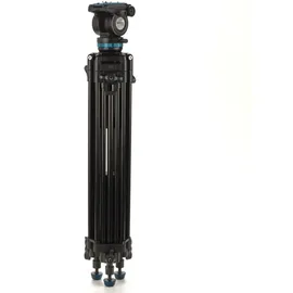 Benro KH25PC Videostativ mit Kopf, 6,8 kg Nutzlast, kontinuierlicher Schwenkwiderstand, Anti-Rotation-Kameraplatte (KH25PC)