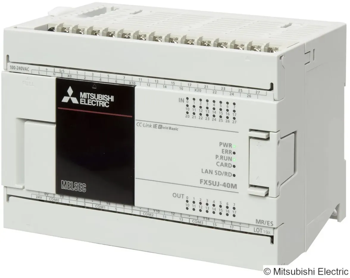 Mitsubishi Electric SPS CPU Modul, iQ F, AC, FX5UJ-40MR/ES