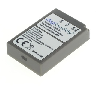 digibuddy Akku für Olympus BLS-50 Li-Ion Schwarz