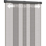 Schellenberg Teleskopisches Moskitonetz Für Vorhänge 75887 - Black - One Size
