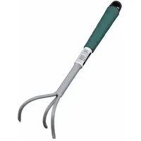 Siena Garden Gartenhacke Kleingrubber 3 Zinken Wechselstiel