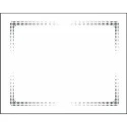 VEPATIM 1000x Tischset Platzset aus Papier 30 x 40 cm weiß