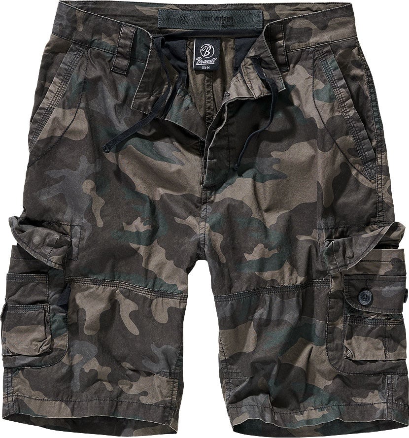 Brandit Ty, Cargoshorts - Darkcamo - S