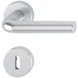HOPPE Drückergarnitur WC/S Silber
