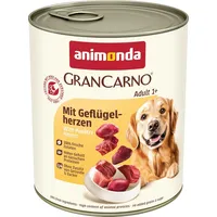Animonda GranCarno Adult Geflügelherzen 6 x 800 g