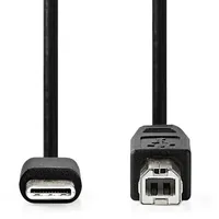 Nedis CCGB60650BK20 USB 2.0 - B-Stecker, 2.0 m