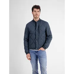 Steppjacke LERROS "LERROS Modischer Steppblouson", Herren, Gr. S, blau (classic navy), 100% Polyamid, Langarm, Jacken, Keine Angabe