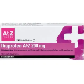 AbZ-Pharma Ibuprofen AbZ 200 mg Filmtabletten