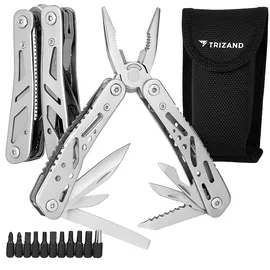 Iso Trade Multifunktionswerkzeug 13in1 Zubehör Multitool Set Werkzeug Tool Multifunktion