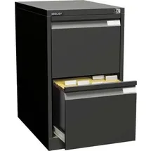 BISLEY Hängeregistraturschrank 41,3 x 62,2 x 71,1 cm schwarz