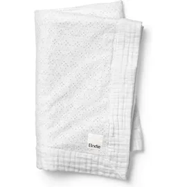 Elodie Elodie, Babydecke, Soft Cotton Decke - Embroidery Anglaise (100 x 75 cm)