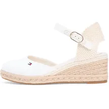 Tommy Hilfiger Mid Wedge Espad Closed Toe Damen Ecru 40