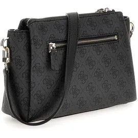 GUESS Umhängetasche Noelle BG Coal Logo Grau Damen
