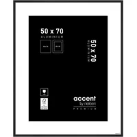 Accent Premium (50 x 70 cm, schwarz Matt)