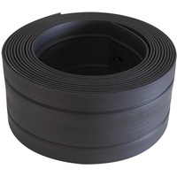 powertec Rasen- und Gestaltungskante Kunsts, schwarzgrau, 8 m x 12,5 cm