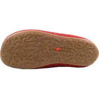 HAFLINGER Damen Hausschuh Pantoffel Wollfilz Stickerei Everest Farfalline 484014, Größe:39 EU,