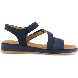 Gabor Riemchensandale Damen Blau 38,5