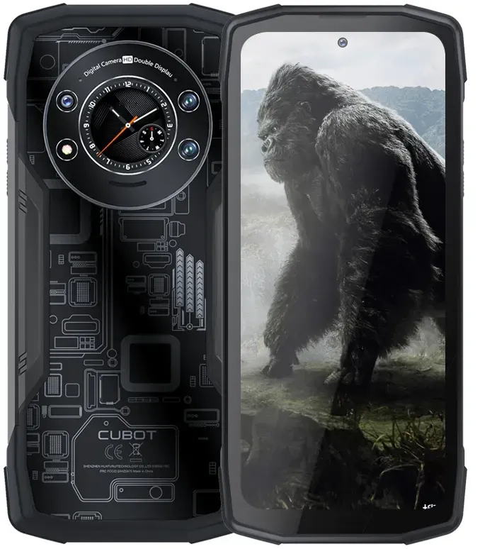 Cubot Kingkong Star, ip68 robustes Smartphone 5g, 24GB(12 12GB) RAM, 256GB ROM, 10600mAh,