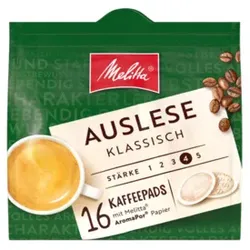 MELITTA Kaffeepads rund 16ST Auslese 1389898002