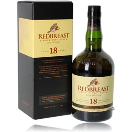 Redbreast Single Pot Still Irish Whiskey 46% vol 0,7 l Geschenkbox