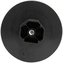 Rollladen-Gurtscheibe SCHELLENBERG "Mini für 14 mm Gurtbreite und 40 mm Achtkantwelle", grau (anthrazit), Spulen, passendes Rollladenkasten-Zubehör, Durchmesser der Scheibe 10 cm