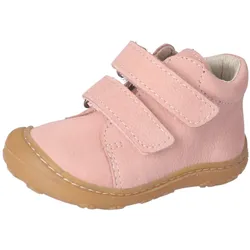 Lauflernschuh PEPINO BY RICOSTA "CHRISY WMS Mittel", Kinder, Gr. 26, barbie rosa, Leder, klassisch, Schuhe, Klettschuh, herausnehmb. Innensohle, Größenschablone zum Download