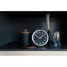 Nextime Bahnhofsuhr 19 cm 3998STZW schwarz