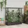 vidaXL Hochbeet mit Rankgitter und Dach 164 x 40 x 123 cm Braun