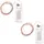 ideoon lights LED-Lichterkette Draht 2 m Warmweiß