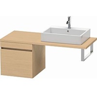 Duravit DuraStyle Waschtisch-Unterschrank DS533203030 50 x 54,8 cm, Eiche natur, für Konsole, 1 Auszug