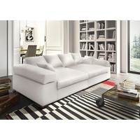 Big Sofa Couchgarnitur Megasofa Riesensofa AREZZO - Kunstleder Weiss