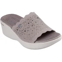 SKECHERS Pier-LITE Light Essence Flache Sandalen für Damen, taupe, 41 EU