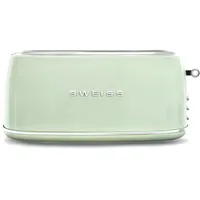 Sweiss Vintage Toaster GRV7, 2 Schlitze, 6 Bräunungsstufen, Spezialbreite