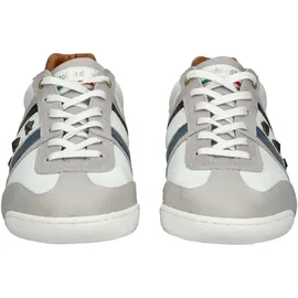 Pantofola d'Oro PANTOFOLA D ́ORO "Pantofola d'Oro Sneaker Veloursleder/Textil", Herren, Gr. 41, weiß (grau, weiß), Textil, Veloursleder, Schuhe Sneaker