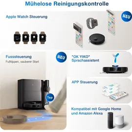 Ecovacs Deebot T30S Combo Complete schwarz