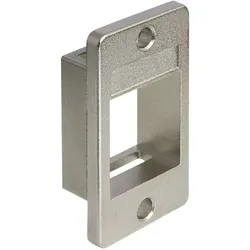Delock 86213 Keystone-Halterung  Zink-Grau