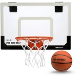 SKLZ Basketballkorb Sklz Pro Mini Hoop, Mehrfarbig, Standard (18" x 12") Ball enthalten